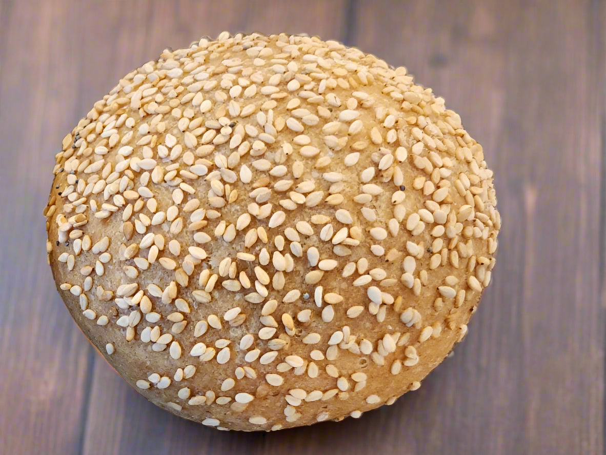 Spelt Sourdough Burger Buns (3.5oz per bun) 6pack