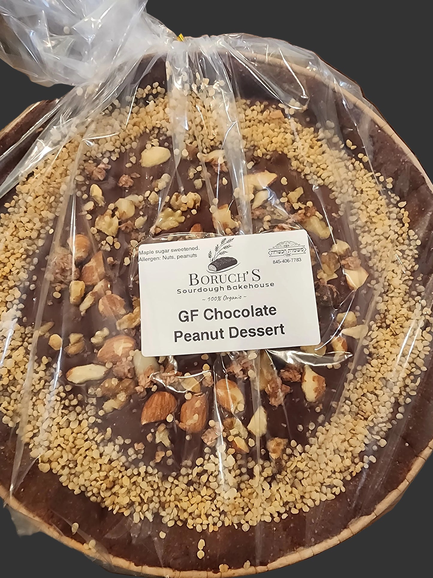 Peanut Butter Dessert 8" GF