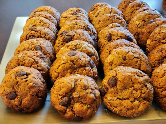 Einkorn Sourdough Chocolate-Chip Cookies