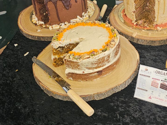 Spelt Sourdough Carrot Cake