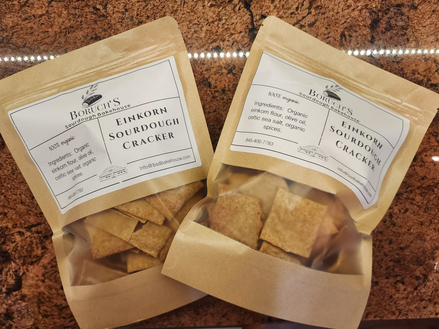 Spelt Sourdough Crackers 150gr (5.3oz)