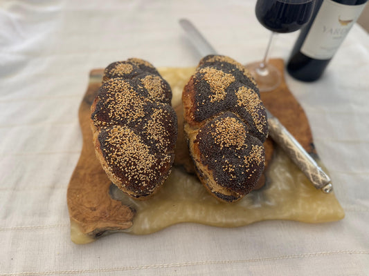 Einkorn Braided Sourdough Challah
