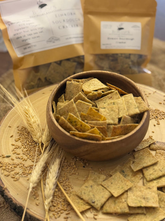 Einkorn Sourdough Crackers 150gr (5.3oz)