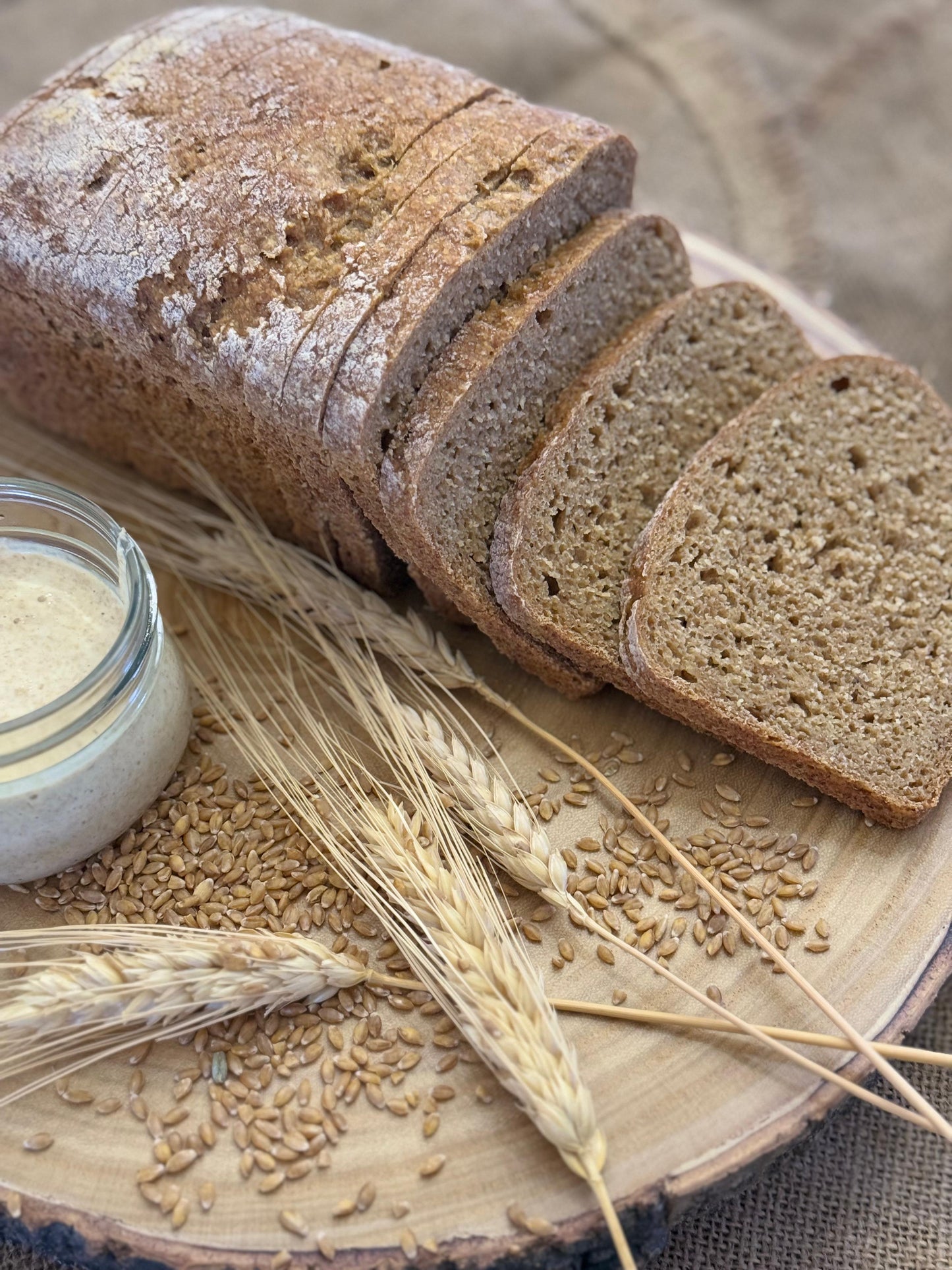 Whole Einkorn Sourdough Loaf