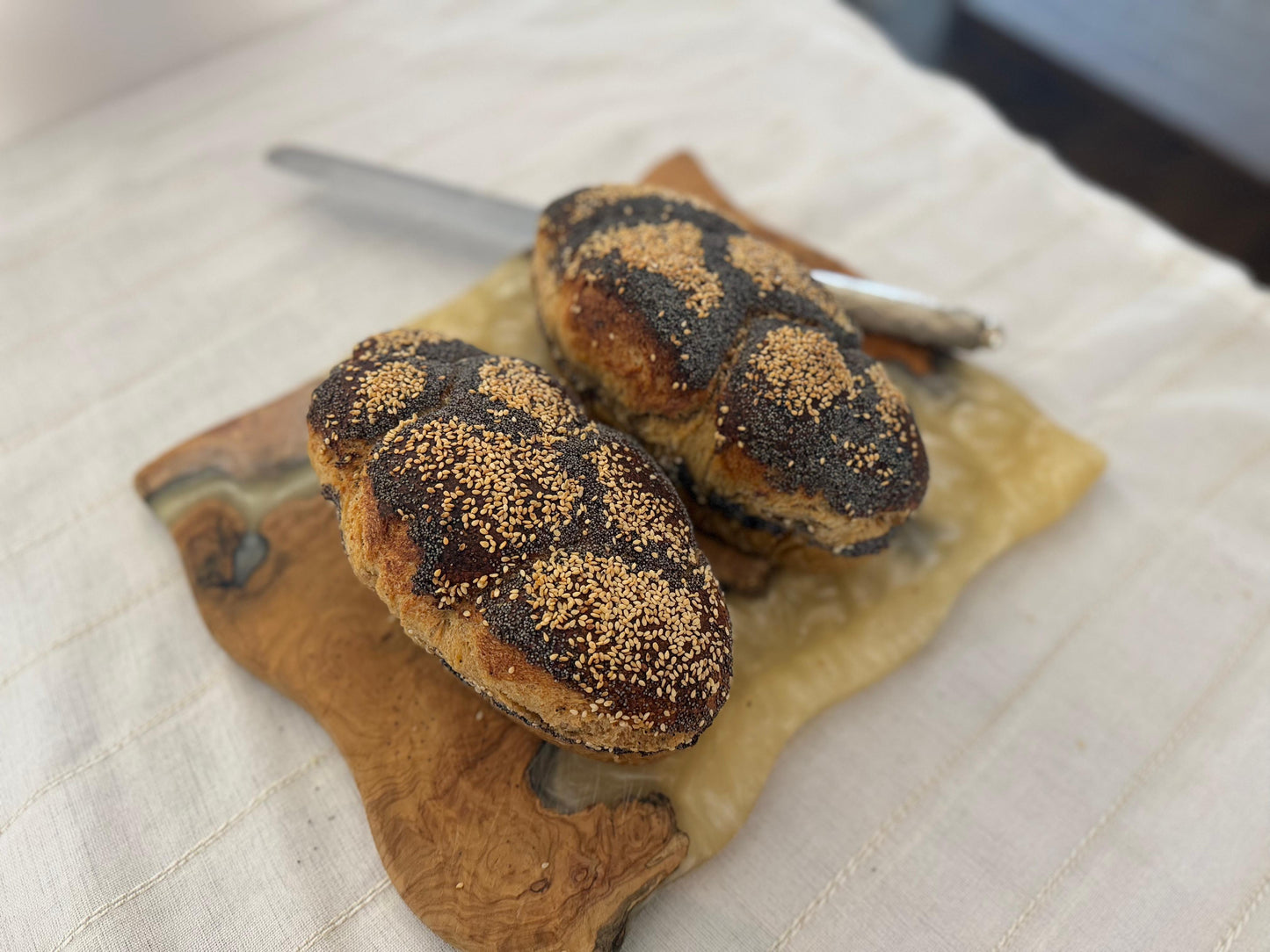 Light Spelt Braided Sourdough Challah