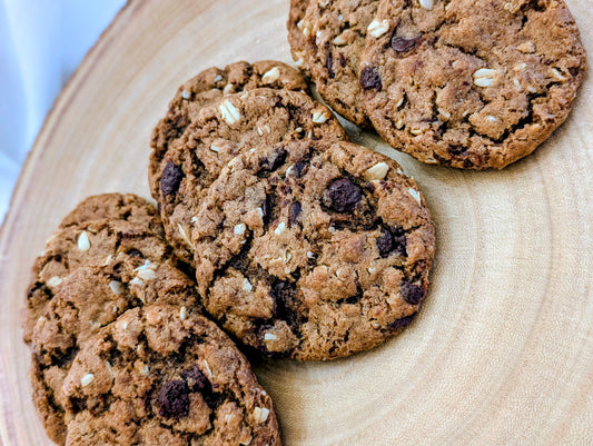 Spelt Sourdough Chocolate-Chip Cookies