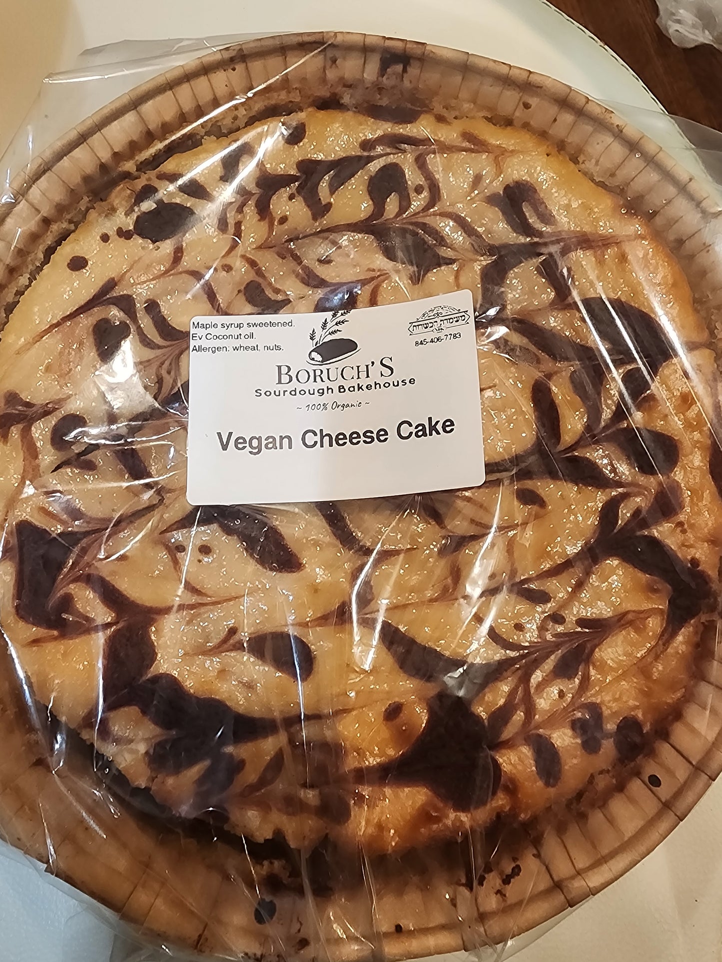 Vegan Cheese Cake 8"