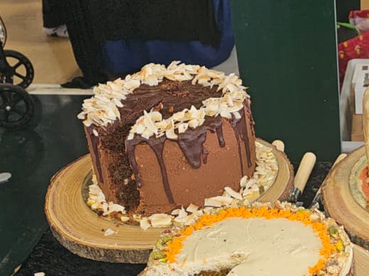 Spelt Sourdough Hazelnut Chocolate Cake