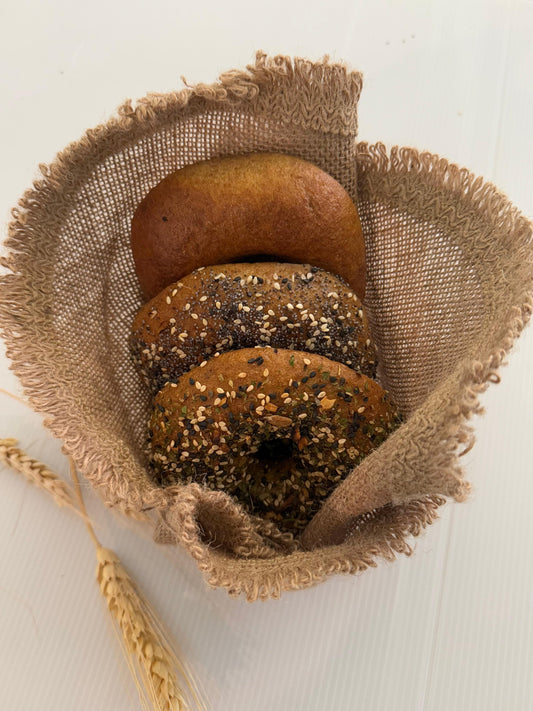 Spelt Sourdough Bagels