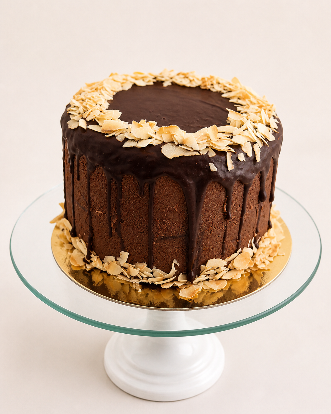 Spelt Sourdough Hazelnut Chocolate Cake
