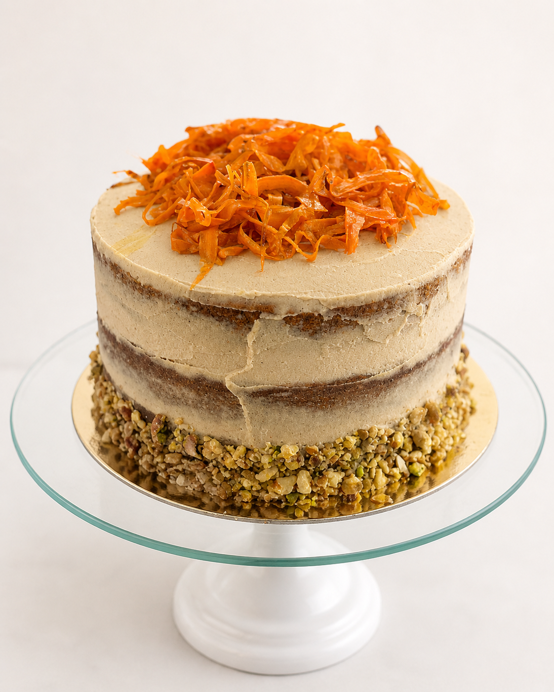 Spelt Sourdough Carrot Cake